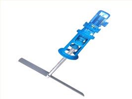 大型立式搅拌机带两叶304不锈钢搅拌器